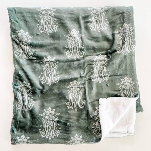 Auspice Maria Baby Blanket Prayer Blanket - Etsy