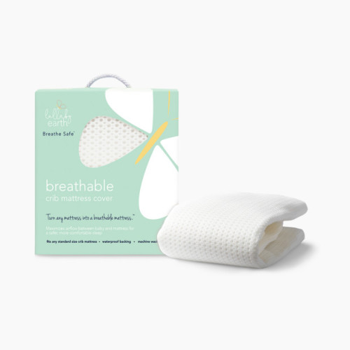 Lullaby Earth Breathe Safe Air Breathable Mattress Pad
