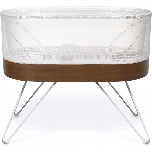 SNOO Smart Sleeper Baby Bassinet - Bedside Crib with Automatic Rocking Motions and Soothing White Noise - Ideal for Newborn Babies to 6 Months - Natural Sleep Training