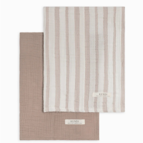 2-Pack Muslin Burp Cloths