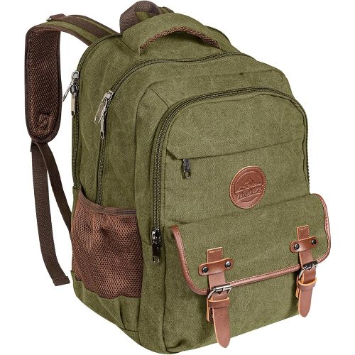 Ama Dablam Premium Original Canvas Backpack/ 17”Laptop/XL-30L/ Many Pockets | Strong Zippers | Thick Cotton | College Travel