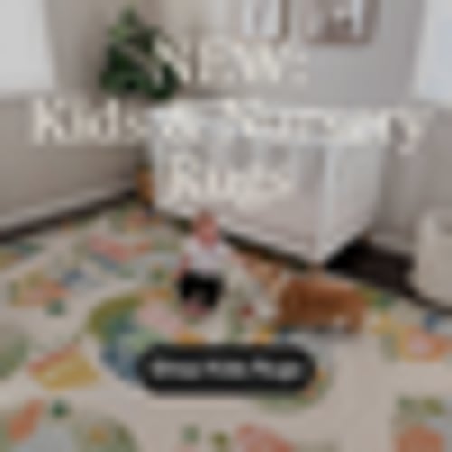 Arlo Blue/Ivory - Washable Rug– Tumble