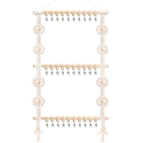 Headband Holder Hair Bows Organizer for Accessories Wall Hanging Decor Girls, Baby