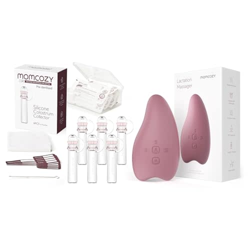Momcozy Colostrum Collector & Warming Lactation Massager