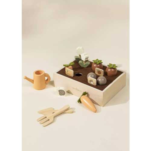 Wooden Gardening Playset and Accessories | Toddler toy Montessori play learning educational natural kids outdoor eco-friendly sustainability