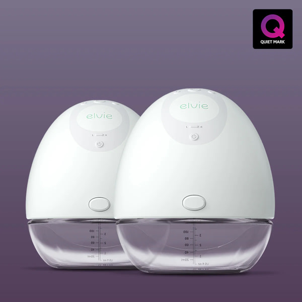 Elvie Pump: Ultra-Quiet, Ultra-Discreet Wearable Breast Pump