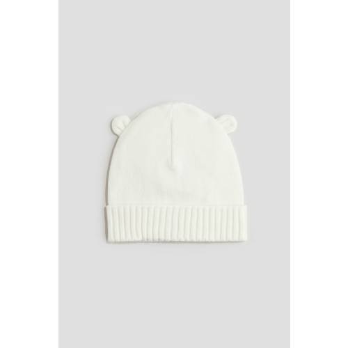 FINE-KNIT COTTON BEANIE