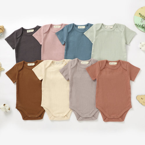 Tiny Alpaca | Organic Natural Cotton Baby Romper | 0-2 Years | Gender Neutral | Ribbed Baby Rompers | Baby Shower Gift |