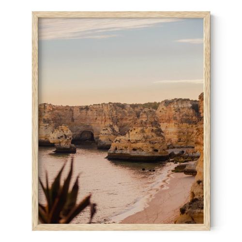 Haus and Hues Oak Picture Frame with Plexiglass Cover, Natural, 16x20