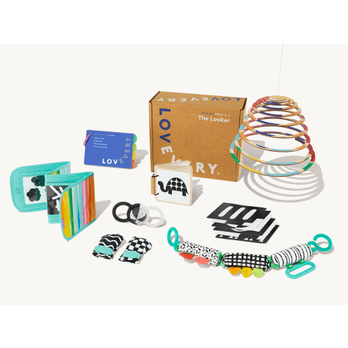 The Looker Play Kit | Toys for Newborn to 12 Week Olds | Lovevery