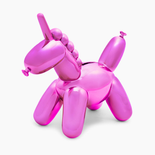 Made by Humans 2 Balloon Money Bank - Pink Unicorn