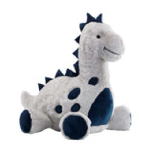 Baby Dino Gray & Blue Plush Dinosaur Stuffy | Buy a Baby Dino Stuffed Animal Dinosaur - Lamb & Ivy