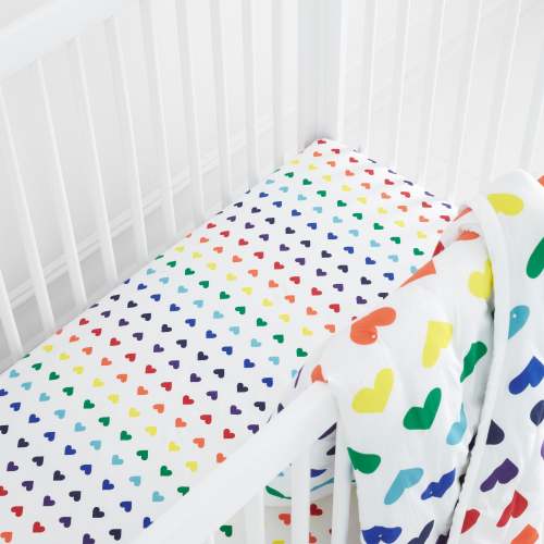 Clearance baby crib fitted sheet | Primary.com