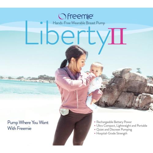 Liberty II Deluxe Breast Pump System
– Freemie