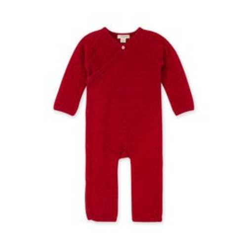 Quilted Bee Wrap Front Jumpsuit Unisex Baby