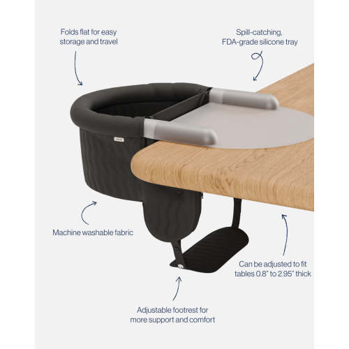 The Hook-On Chair - Licorice