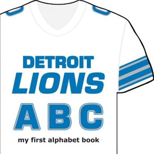 Detroit Lions Abc-Board - (My First Alphabet Books (Michaelson Entertainment)) by Brad M Epstein (Board Book)