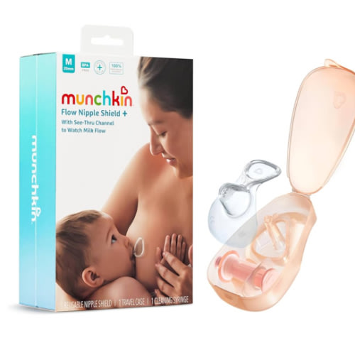 Flow Nipple Shield + | Munchkin Size 16mm