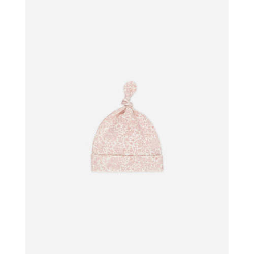 Knotted Baby Hat || Pink Blossom