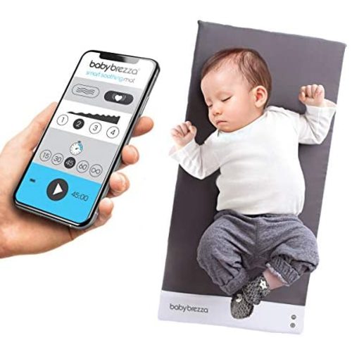 Baby Brezza Smart Soothing Mat - Vibrating Baby Mat/Soother Pad Aides in Calming Fussy Baby for Easier Sleep, Infant: 0-12 Months