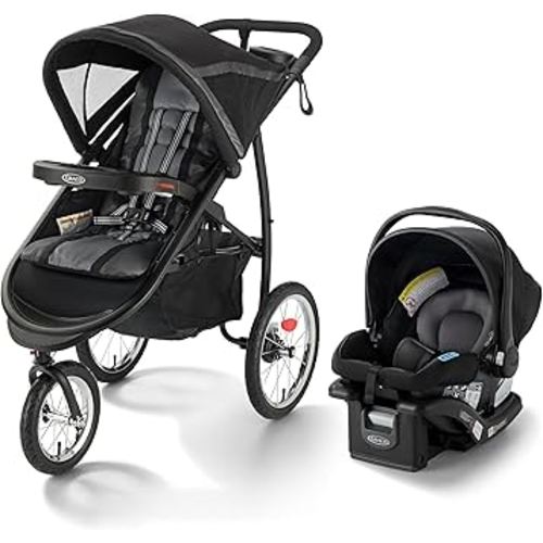 Graco FastAction Fold Jogger Travel System, Gotham