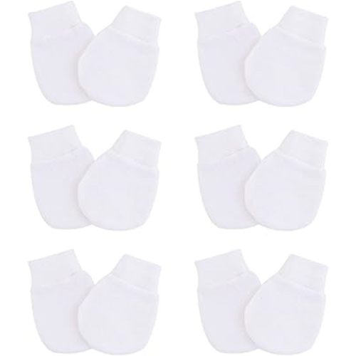 Baby Mittens No Scratch Mittens Infant Soft Gloves Mittens for 0-6 Months Boys Girls