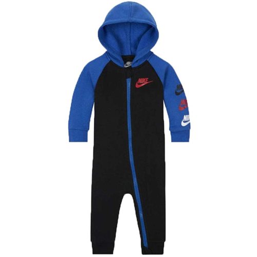Nike Baby`s Futura Long Sleeve Full Zip Hooded Coverall