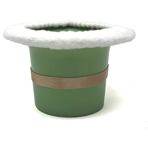 Top Hat Potty for Newborn Infant Potty Training | Elimination Communication | Includes 100% Cotton Undyed Fleece Cozy | Anti-Slip Rubber Band | for EC Baby Potty Training (Sage Green)