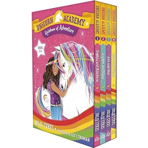 Unicorn Academy: Rainbow of Adventure Boxed Set (Books 1-4)