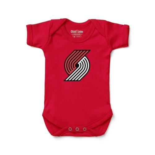 Portland Trail Blazers Chad & Jake Newborn & Infant Primary Logo Bodysuit - Red