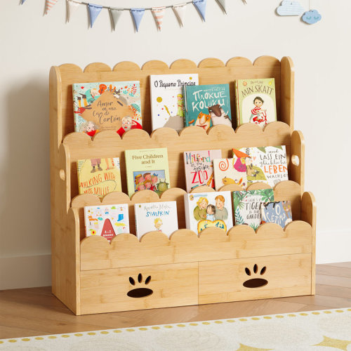 George Oliver Solid Wood Kids Standard Bookshelf | Wayfair