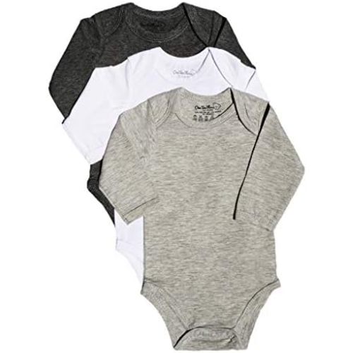 123 Bear Baby Cotton Spandex Long-Sleeve bodysuits unisex boy girl