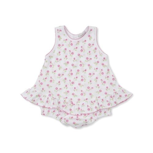Kissy Kissy Baby Girls Infant Rosy Roses Print Bubble