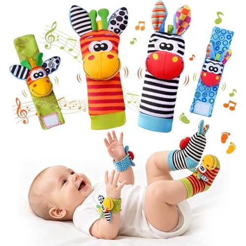 Infant Rattle Socks