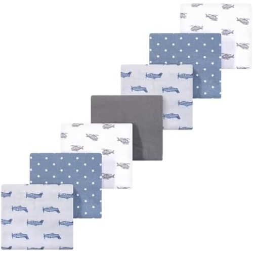 Luvable Friends Little Treasure Flannel Receiving Blankets 7pk