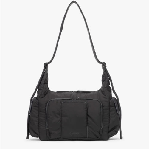 Crossbody Diaper Bag - BLACK