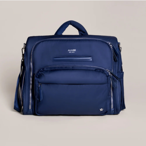 JuJuBe Signature Satchel Washable Diaper Bag - Navy
