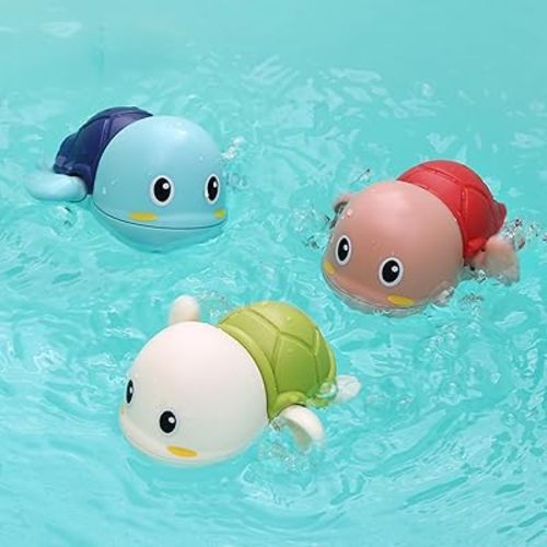 Cute Swimming Turtle Pool Toys, 3 Pack