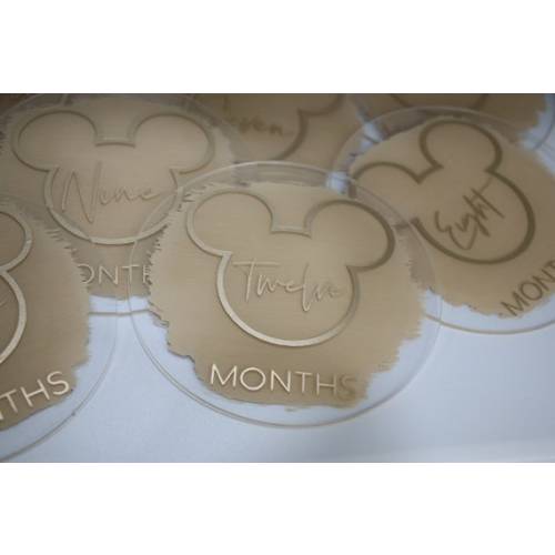 Disney Gifts Baby Gift 4 Mickey Mouse Acrylic - Etsy