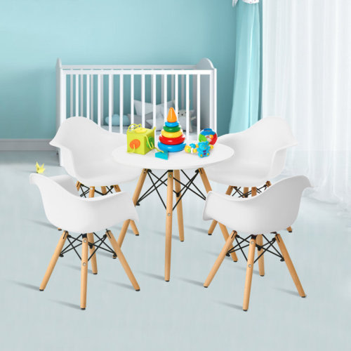 Isabelle & Max™ Hammersdale Round 4 - Student Preschool Play / Activity Table and Chair Set | Wayfair