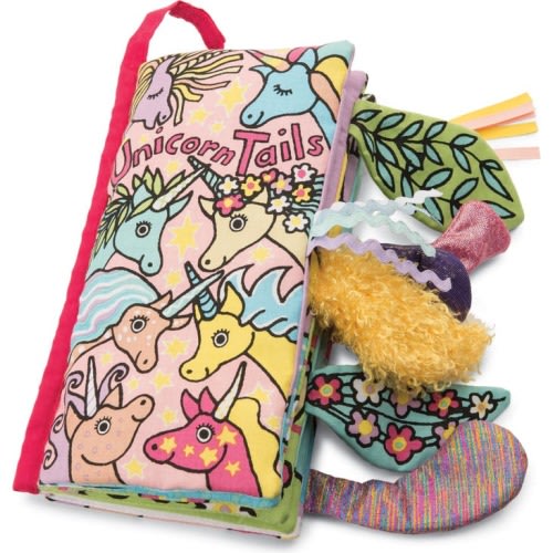 Jellycat 'Unicorn Tails' Book