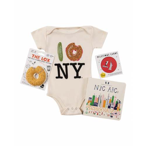 Pickle Bagel NY Baby Gift Set