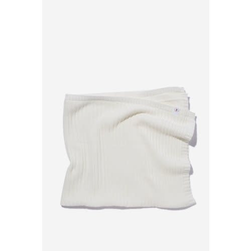 Organic Knit Blanket