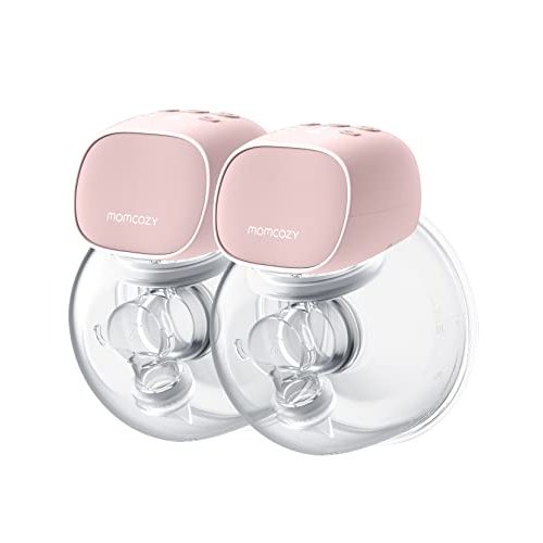 Momcozy S9 Pro Wearable Breast Pump, Wireless & Rechargeable, Hands-Free Pump with Smart LED Display & Adjustable Suction