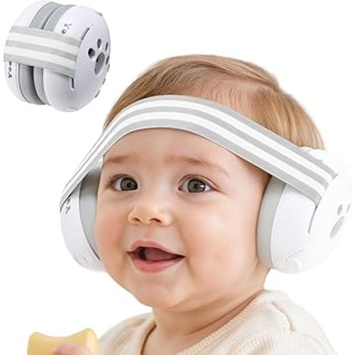 Yoofoss Baby Ear Muffs Noise Protection for Infant and Babies Up to 36 Months - Noise Cancelling Headphones for Ear Protection, Sleep, Travel Baby Essentials