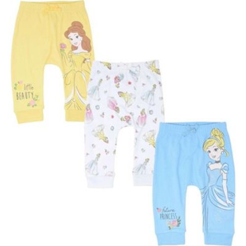 Disney Princess Belle Aurora Cinderella Infant Baby Girls 3 Pack Pants 24 Months