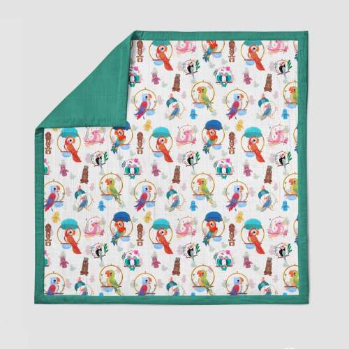 Tropical Hideaway Deluxe Muslin Quilt