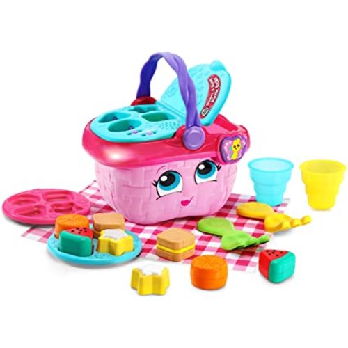 LeapFrog Shapes and Sharing Picnic Basket, Pink