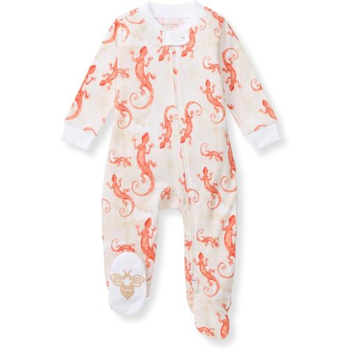 Burt's Bees Baby Essentials Baby Boys' Organic Cotton One-Piece Zip Front Sleep and Play Footed Pajamas