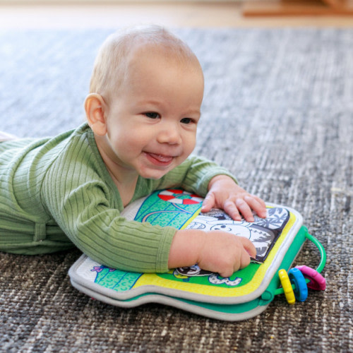 Infantino Busy Board Mirror & Sensory Discovery Toy